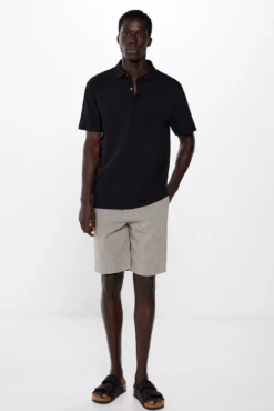 Bermuda algodão comfort fit