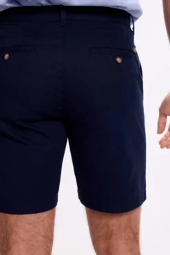Bermuda clássica de algodão liso
