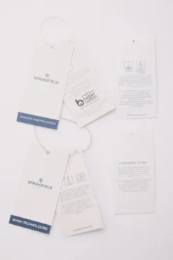 Bermuda cor lavada slim fit