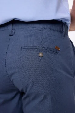 Bermuda de algodão micro estampada