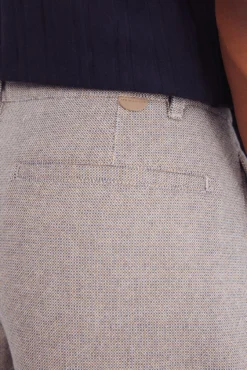 Bermuda estrutura cor slim fit