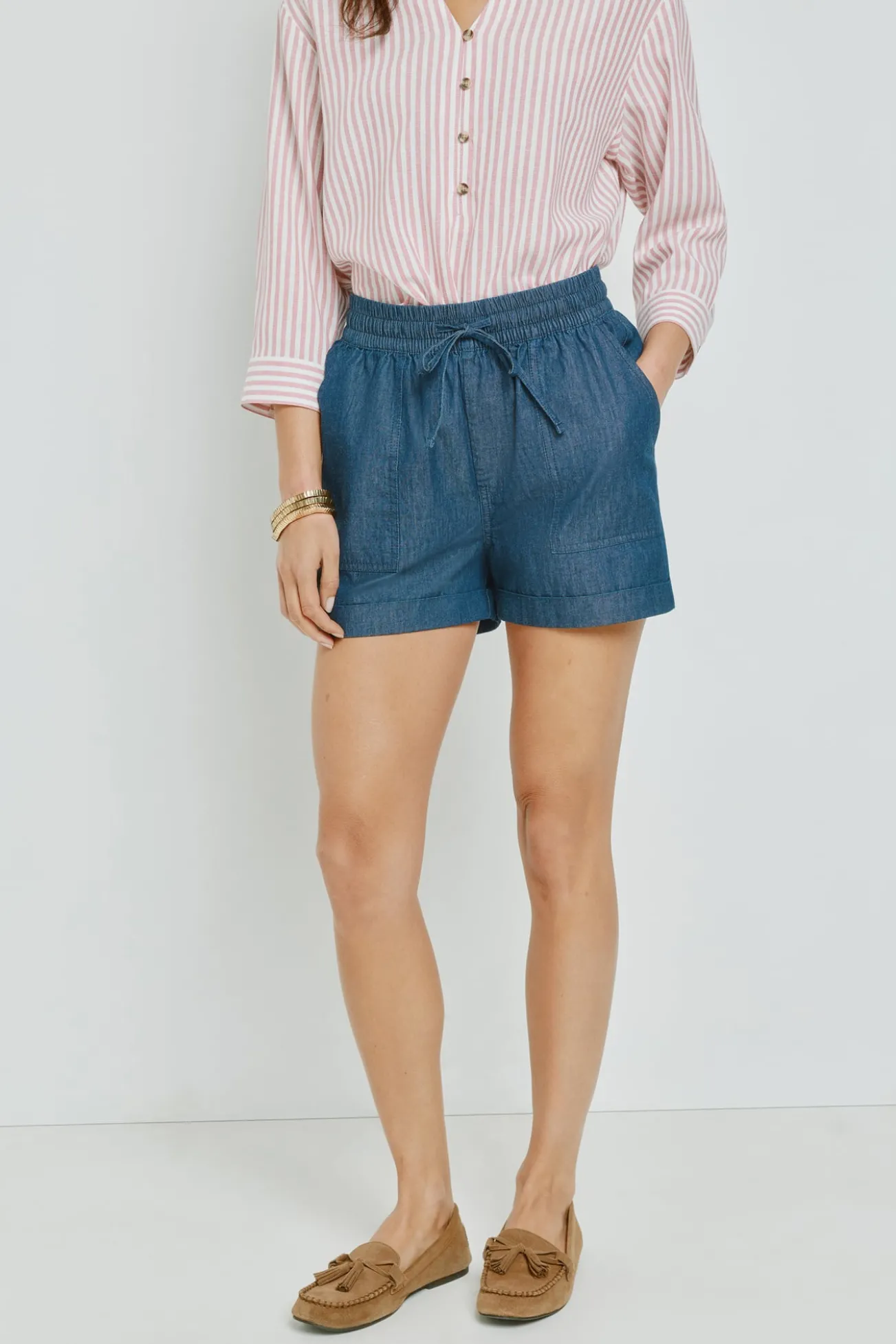 Bermuda jeans regular fit