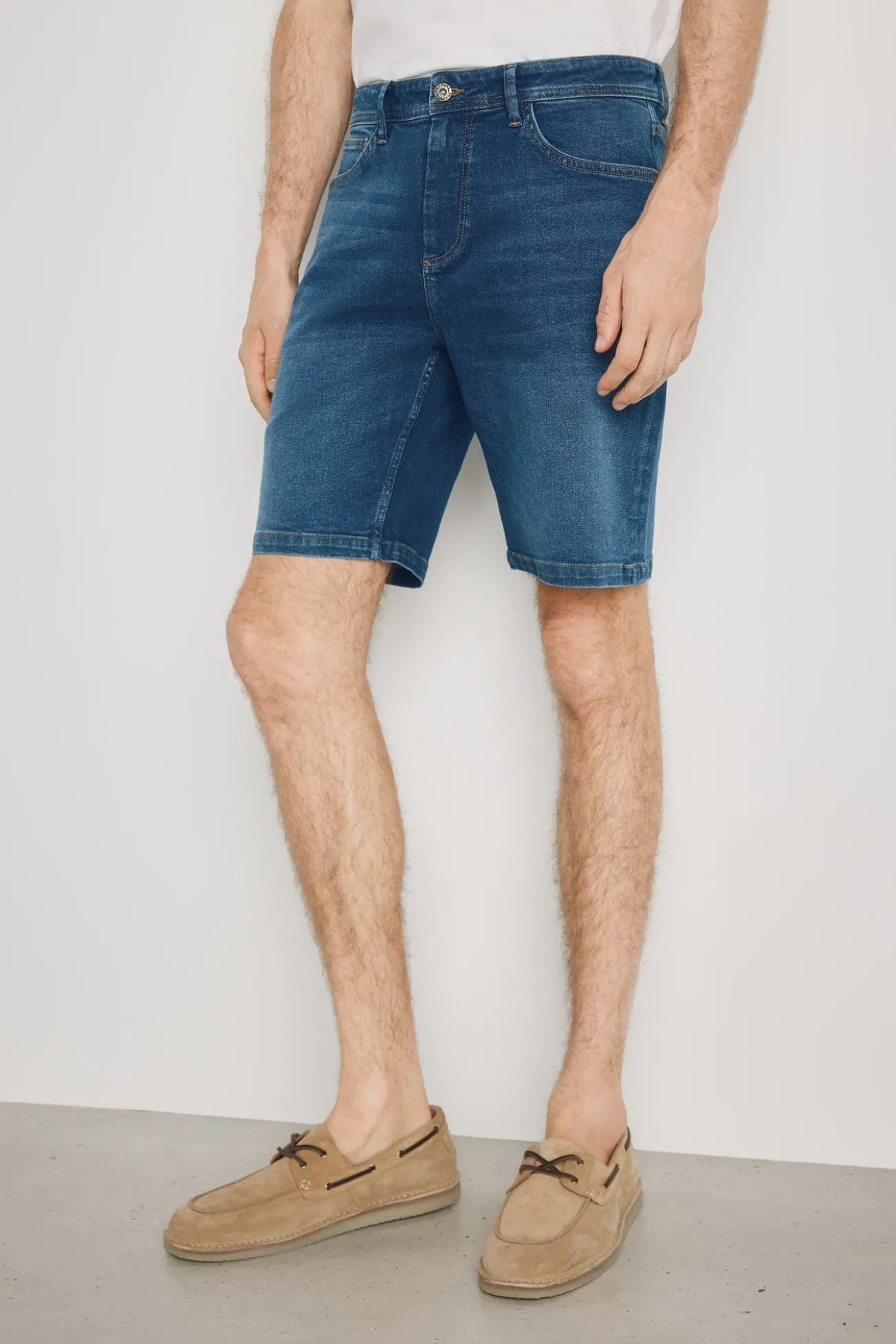 Bermuda jeans regular fit