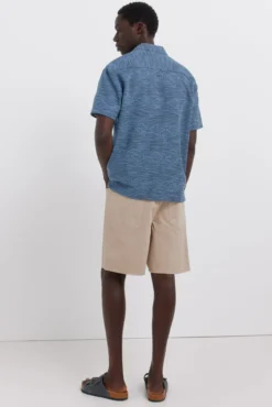 Bermudas 5 bolsos lavagem straight fit