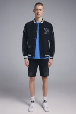 Bermudas de ganga skinny pretas Pedri x Springfield