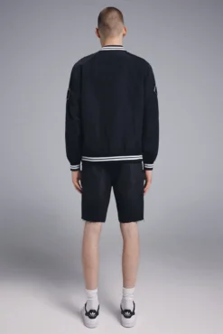 Bermudas de ganga skinny pretas Pedri x Springfield