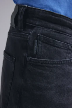 Bermudas de ganga skinny pretas Pedri x Springfield