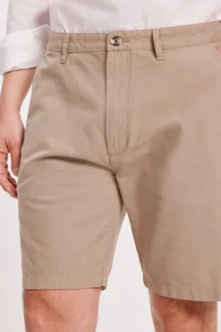Bermudas Lisas Lino