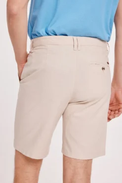 Bermudas Lisas Lino