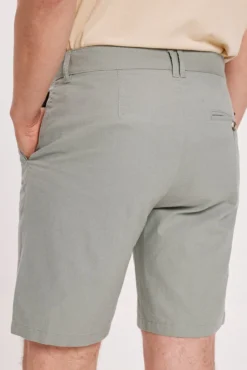 Bermudas Lisas Lino