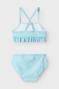 Biquíni de menina com detalhe
