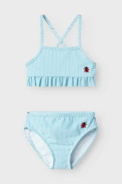 Biquíni de menina com detalhe