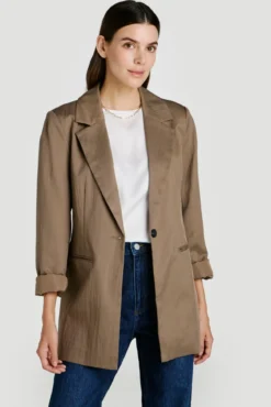 Blazer abotoado