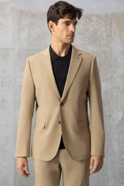 Blazer cinza clássico ultraleve