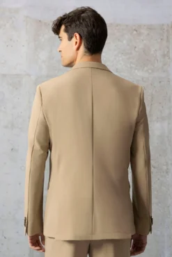 Blazer cinza clássico ultraleve