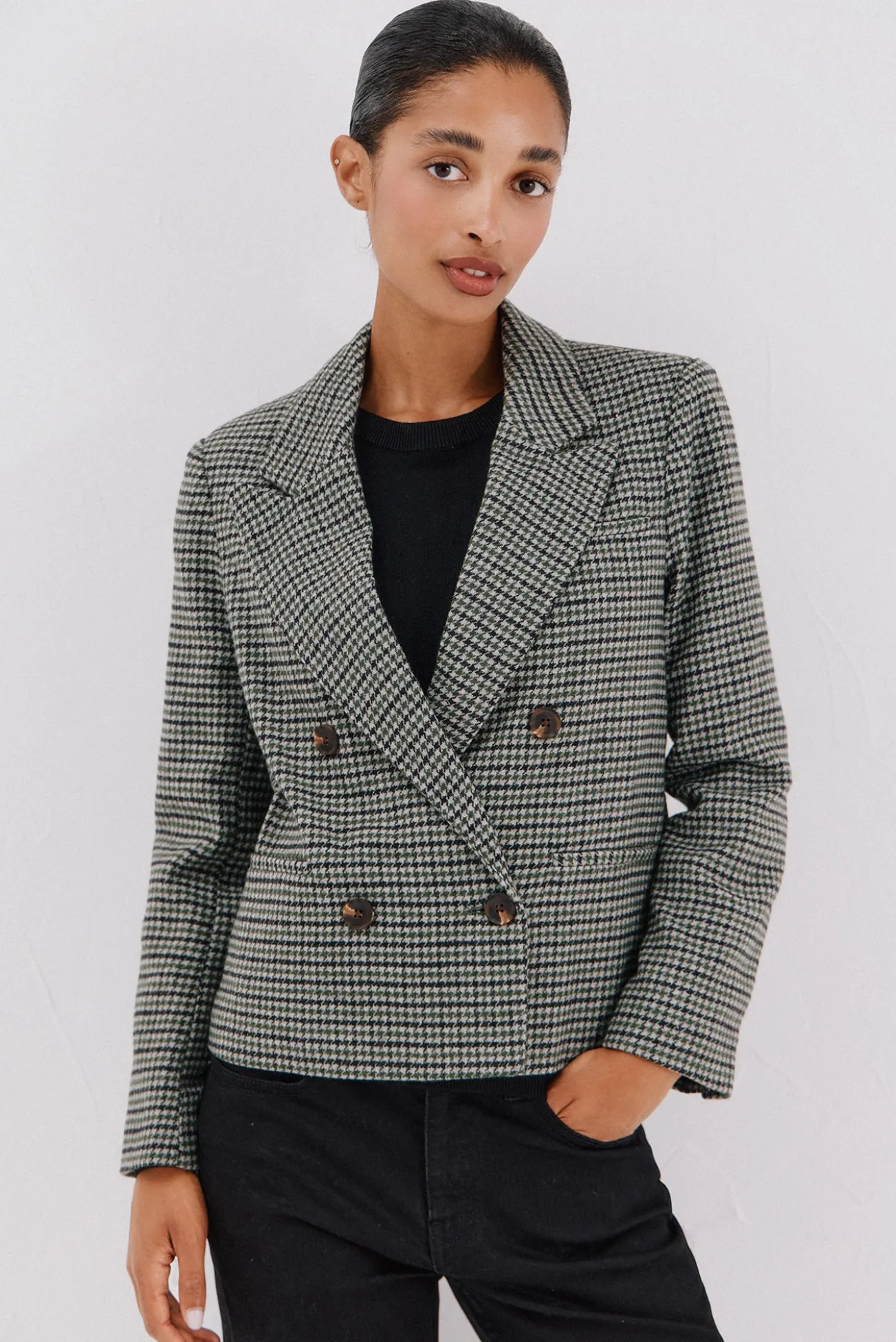 Blazer curto