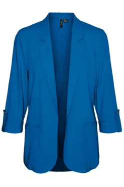 Blazer de mulher aberto com aba