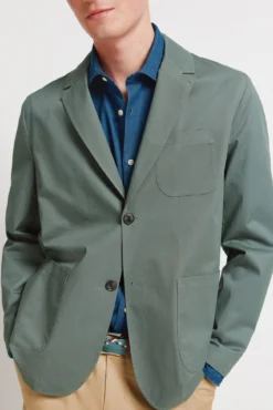 Blazer em algodão