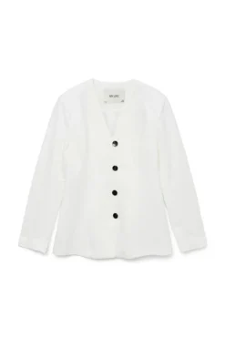 Blazer gola em bico