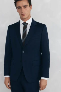 Blazer liso bi-elástico sob medida