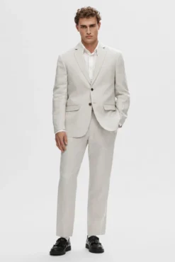 Blazer Regular Fit 100% linho