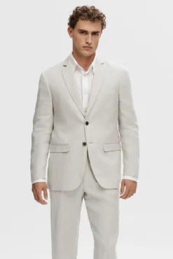 Blazer Regular Fit 100% linho