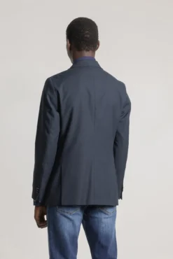 Blazer trespassado duplo slim fit