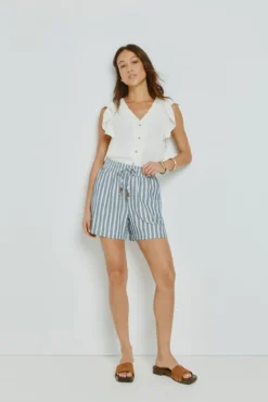 Blusa com folhos