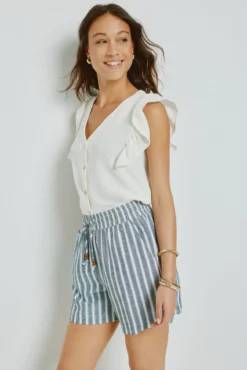 Blusa com folhos