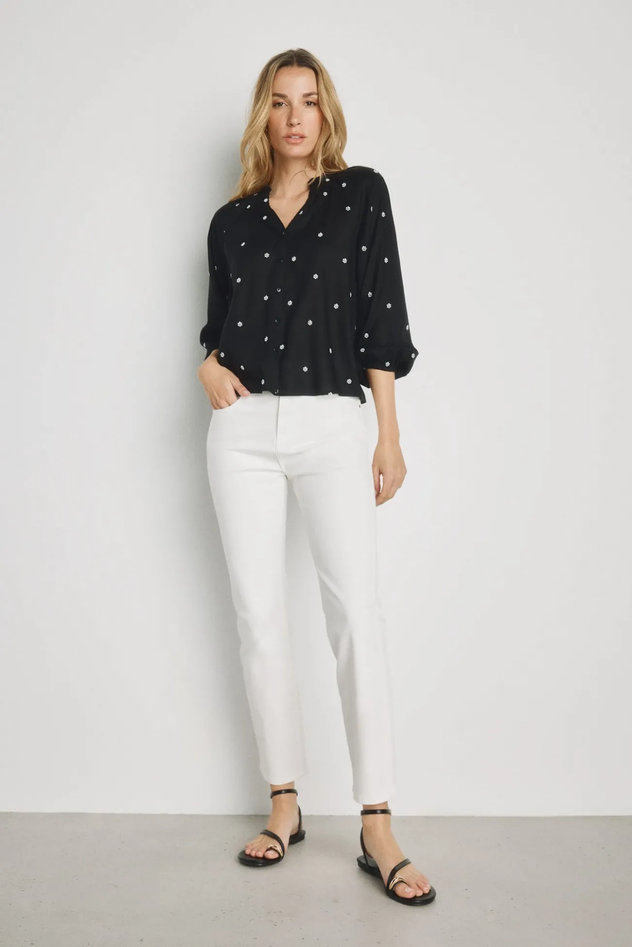 Blusa de manga comprida