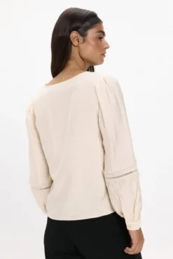 Blusa de manga comprida