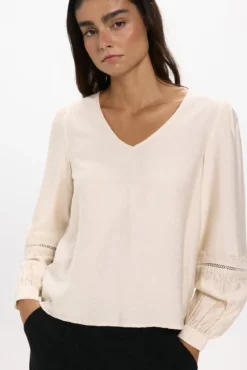Blusa de manga comprida