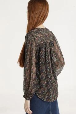 Blusa de manga comprida