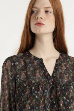 Blusa de manga comprida