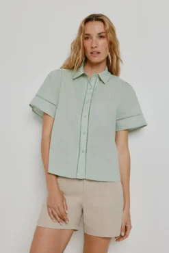 Blusa de manga curta