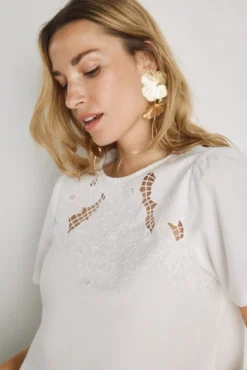 Blusa de manga curta