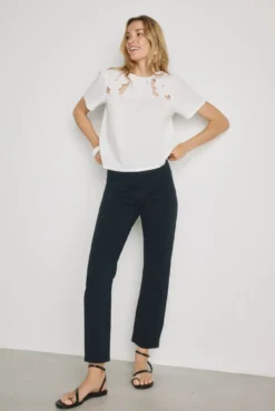 Blusa de manga curta