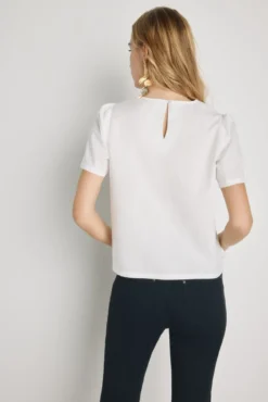 Blusa de manga curta