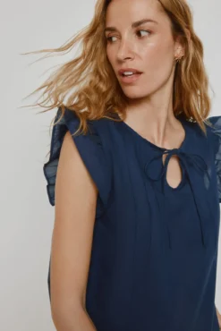 Blusa de manga curta