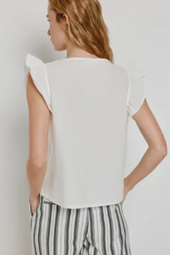 Blusa de manga curta