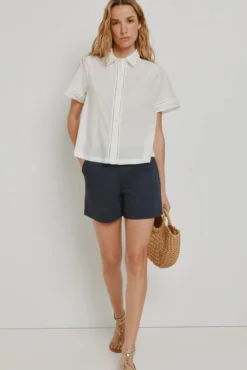 Blusa de manga curta