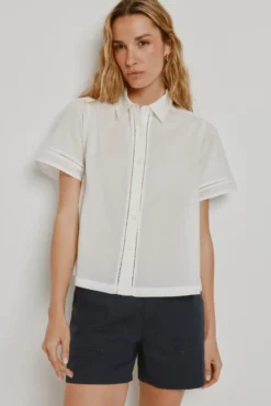 Blusa de manga curta