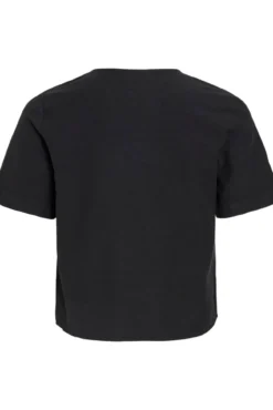 Blusa de manga curta com botões