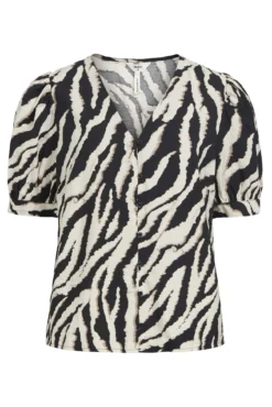 Blusa Ecovero e mangas balão