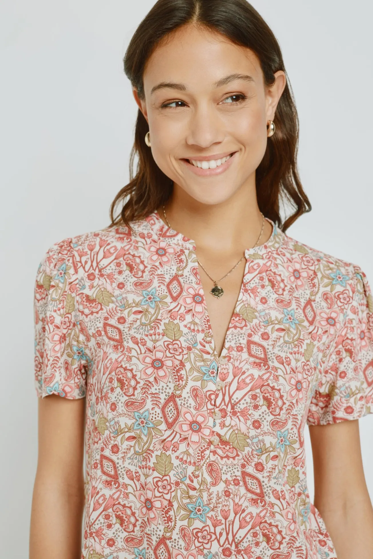 Blusa estampada