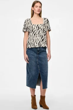 Blusa estampagem animal