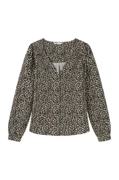 Blusa fluída lúrex