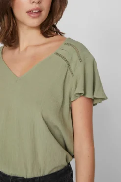 Blusa gola decote