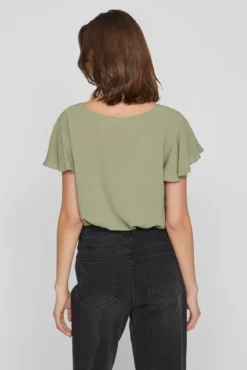Blusa gola decote