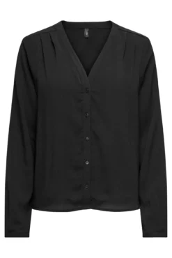 Blusa lisa fluida